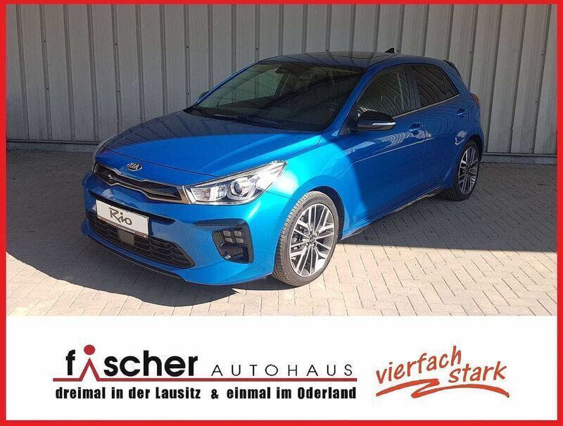 Bathysblau metallic Gebraucht 2020 Kia Rio 4 Kleinwagen | 17.795 € (Fairer Preis) - Bild 1/4