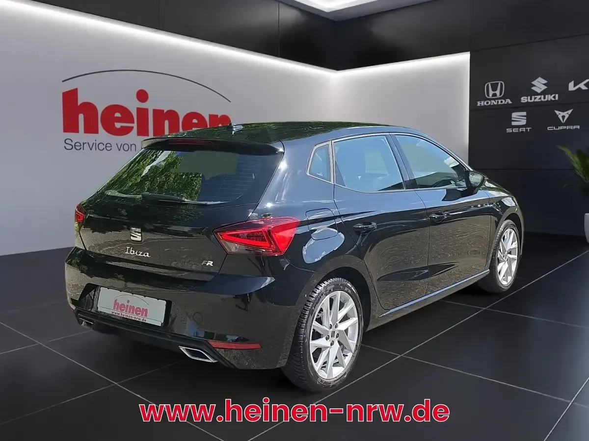 Usata Seat Ibiza FR 95 CV (69 kW) 2023 Nero Utilitaria