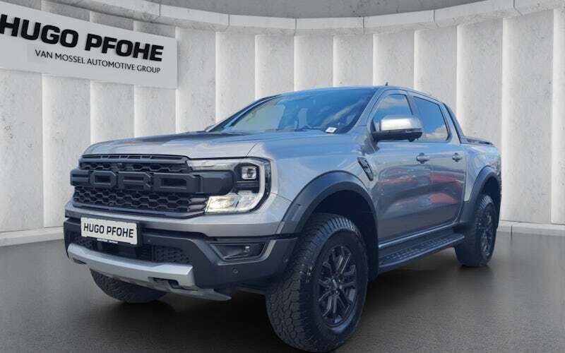 Silber Gebraucht 2023 Ford Ranger Raptor Abholung | 57.449 € (Fairer Preis) - Bild 1/4