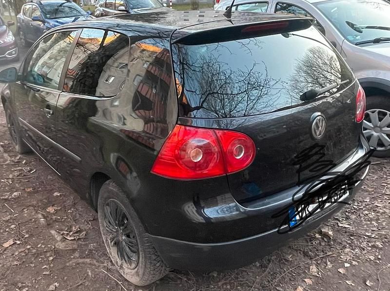 Gebraucht VW Golf V 75 PS (55 kW) 2007 Schwarz Kleinwagen