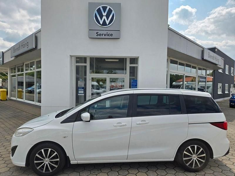 Weiß Gebraucht 2011 Mazda 5 Center-Line Van / Kleinbus | 4.600 € (Guter Preis) - Bild 1/4