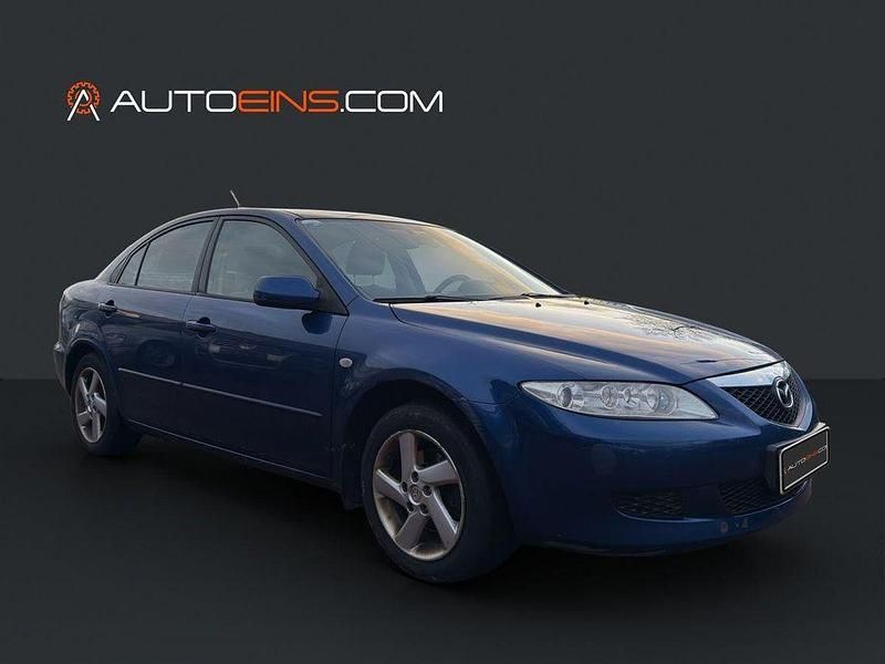 Blau Gebraucht 2003 Mazda 6 Comfort Limousine | 1.200 € (Fairer Preis) - Bild 1/4