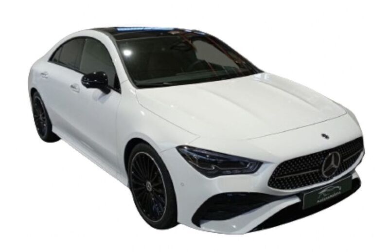 Weiß Neu 2025 Mercedes CLA180 AMG Limousine | 38.663 € - Bild 1/4