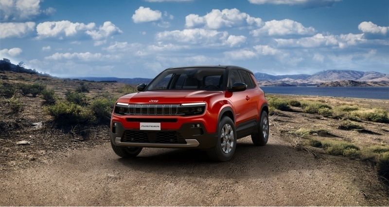 Rot Neu 2025 Jeep Avenger Summit SUV | 35.740 € (Teuer) - Bild 1/4