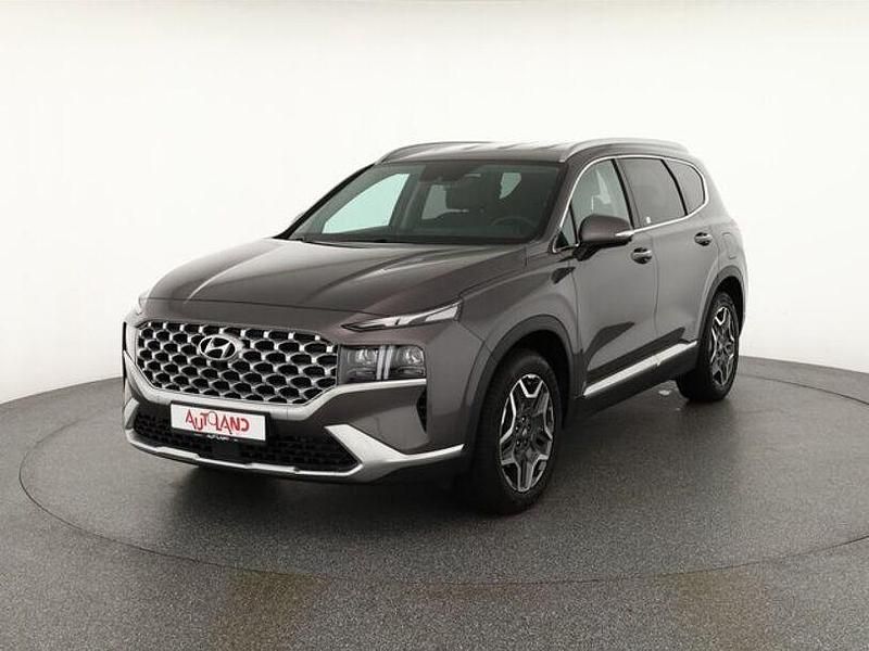 Grau Gebraucht 2022 Hyundai Santa Fe Prime SUV | 34.990 € (Fairer Preis) - Bild 1/4