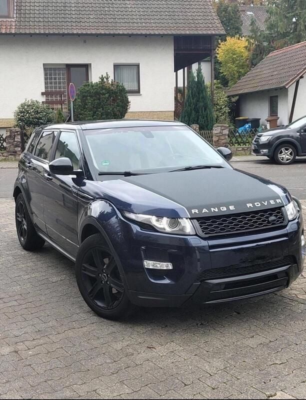 Blau Gebraucht 2015 Land Rover Range Rover evoque SE SUV | 19.500 € - Bild 1/4