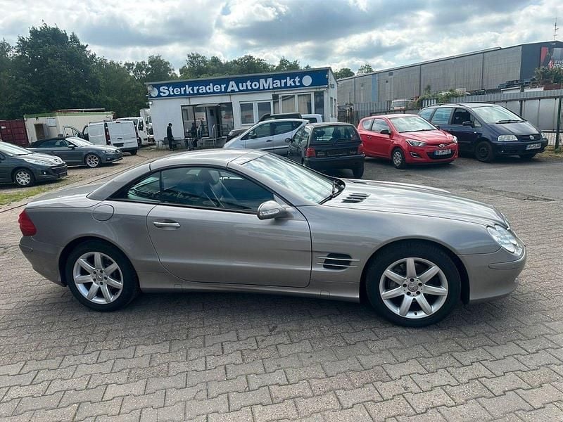 Silber Gebraucht 2003 Mercedes SL350 Cabrio | 17.980 € (Fairer Preis) - Bild 1/4