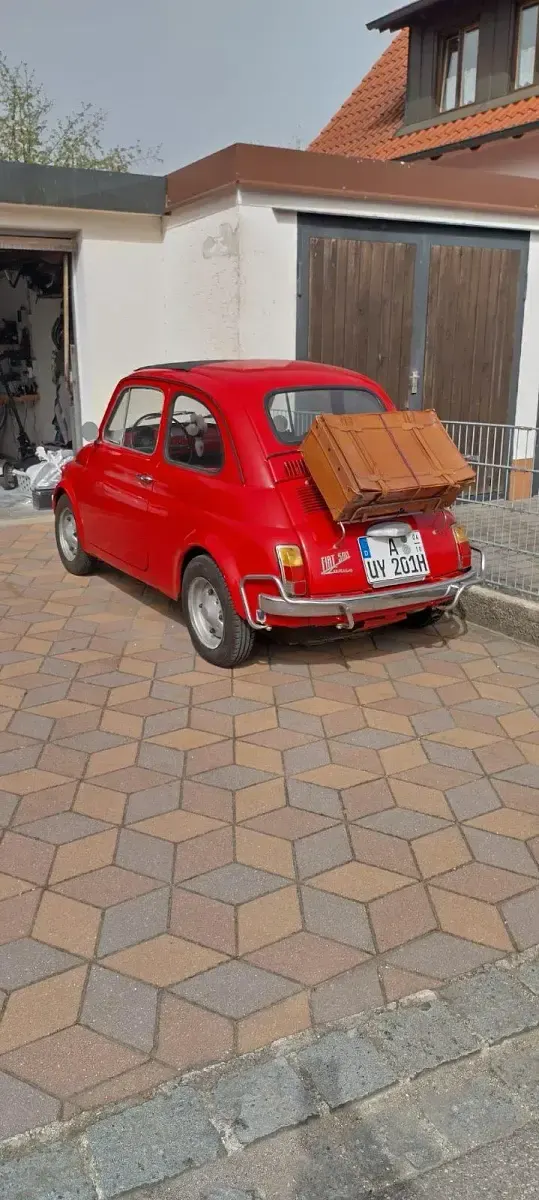 Gebraucht Fiat 500 18 PS (13 kW) 1972 Rot Kleinwagen