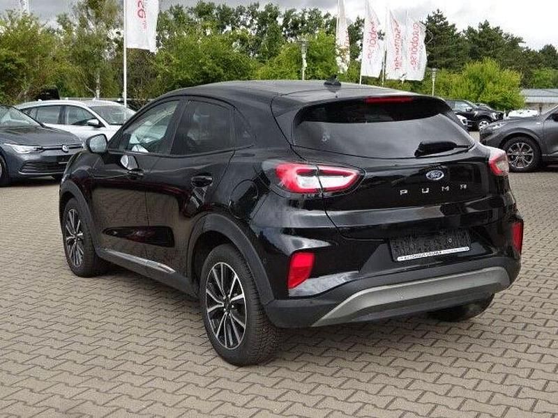 Gebraucht Ford Puma Titanium 125 PS (91 kW) 2020 Obsidianschwarz metallic Kleinwagen