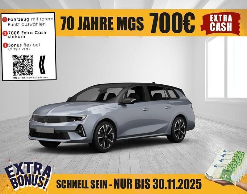 Kristall silber (metallic) Gebraucht 2025 Opel Astra Kombi | 28.990 € (Fairer Preis) - Bild 1/4