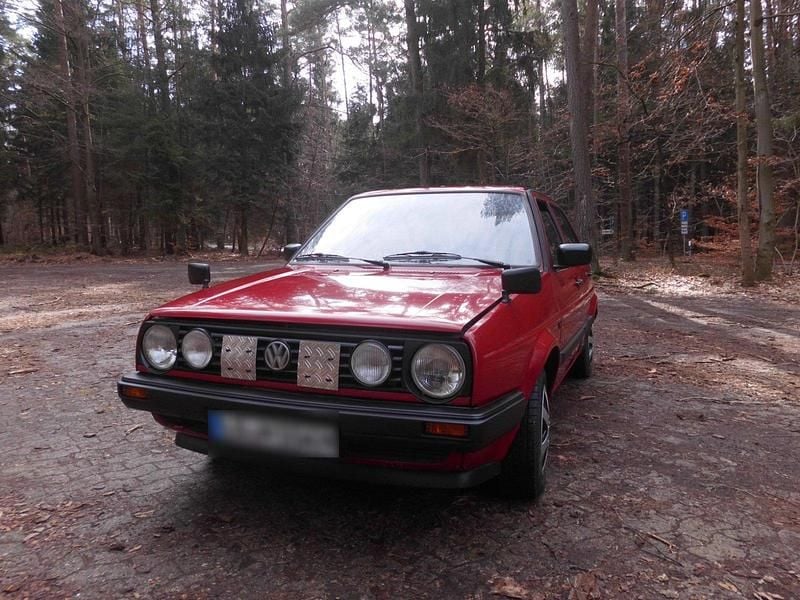 Gebraucht VW Golf II 1990 Rot Kleinwagen