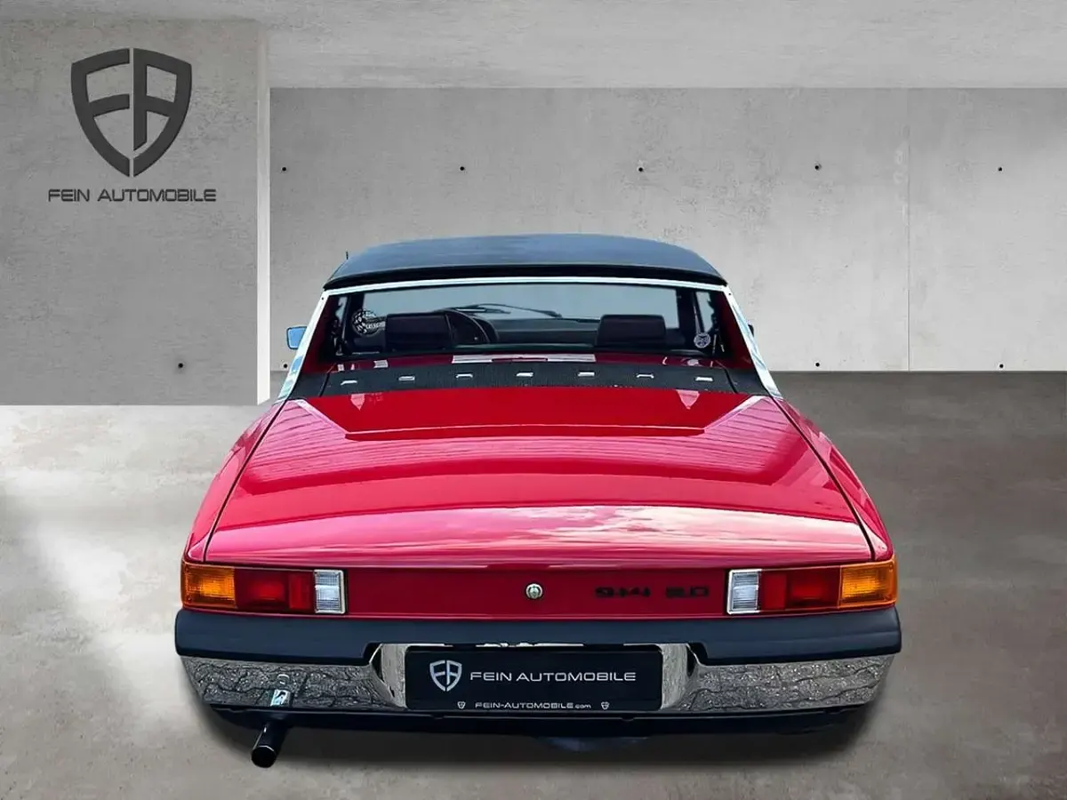 Begagnad Porsche 914 95 HK (69 kW) 1973 Röd Cab