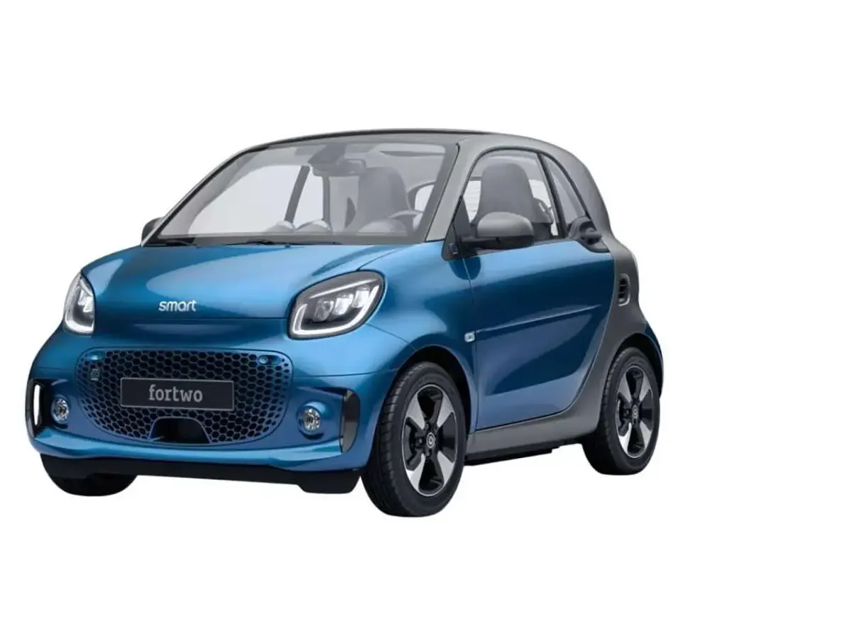Gebraucht Smart ForTwo Coupé Exclusive 60 kW (82 PS) 2021 Blau Kleinwagen