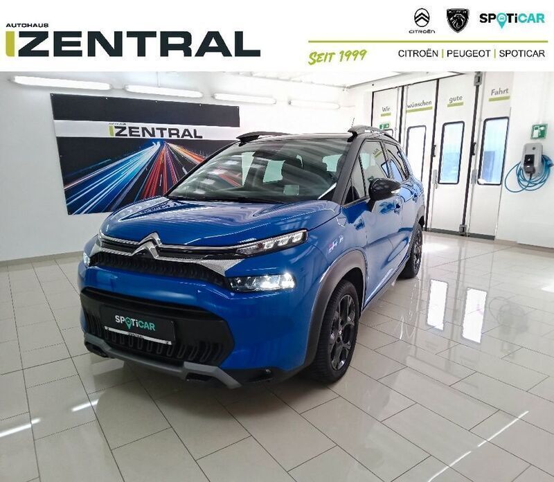 Blau Gebraucht 2024 Citroën C3 Aircross PureTech SUV | 18.990 € (Etwas zu teuer) - Bild 1/4