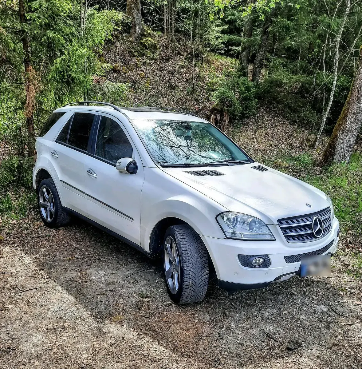 Gebraucht Mercedes ML320 225 PS (165 kW) 2008 Weiß SUV