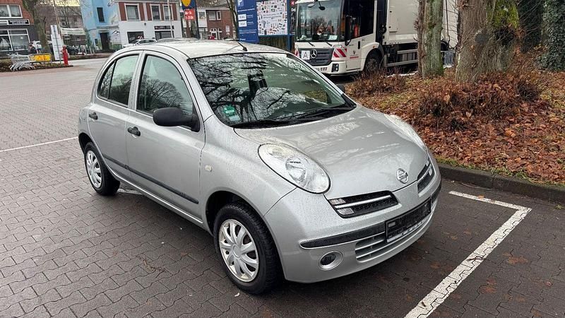 Silber Gebraucht 2006 Nissan Micra Kleinwagen | 2.999 € (Etwas zu teuer) - Bild 1/4