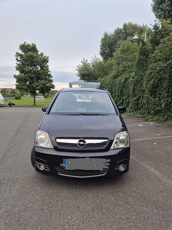 Schwarz Gebraucht 2010 Opel Meriva Edition Van / Kleinbus | 3.500 € (Guter Preis) - Bild 1/4