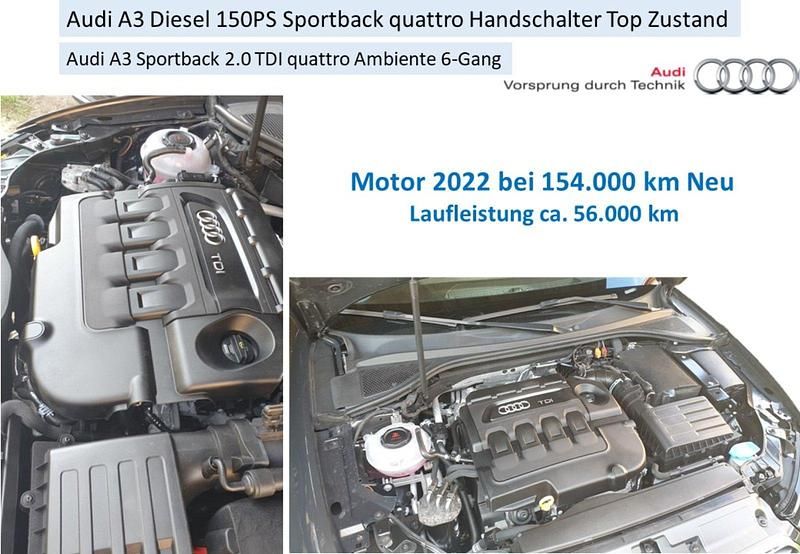 Gebraucht Audi A3 Ambiente 150 PS (110 kW) 2014 Braun Limousine