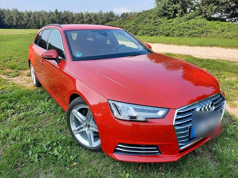 Gebraucht Audi A4 S-Line 150 PS (110 kW) 2017 Rot Kombi