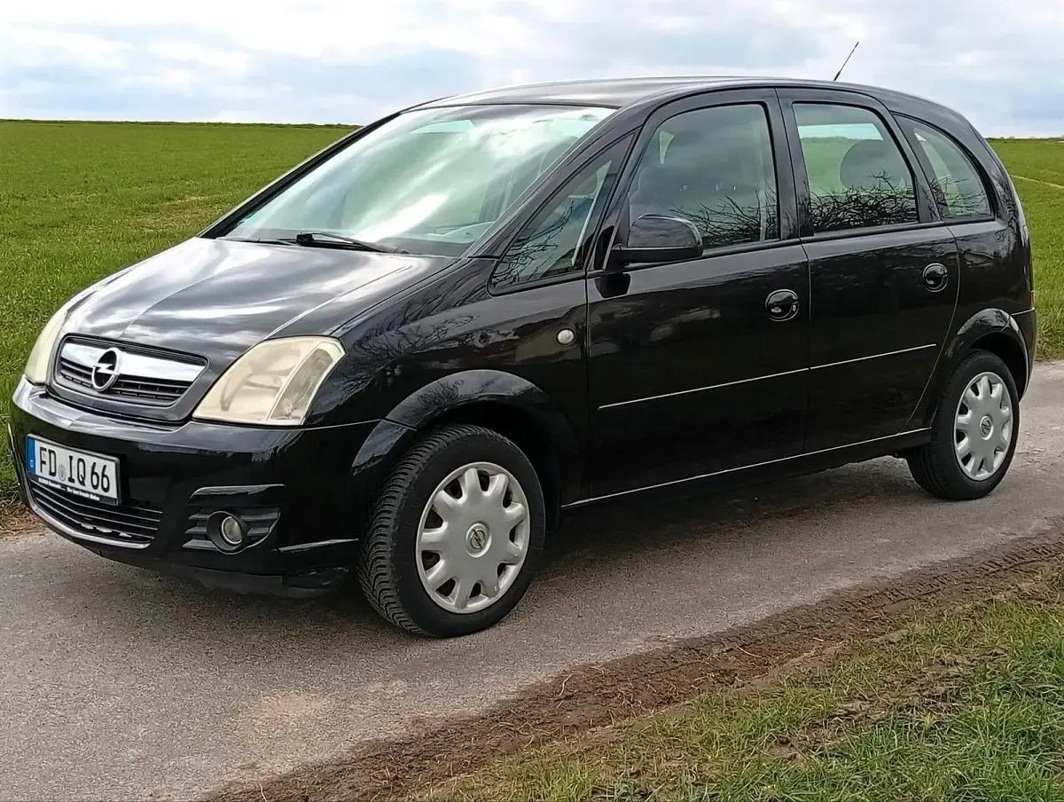 Gebraucht Opel Meriva 105 PS (77 kW) 2007 Schwarz Van / Kleinbus