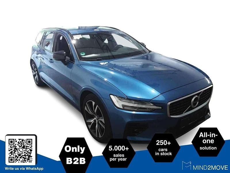 Blau Gebraucht 2020 Volvo V60 R-Design Kombi | 26.980 € (Guter Preis) - Bild 1/3