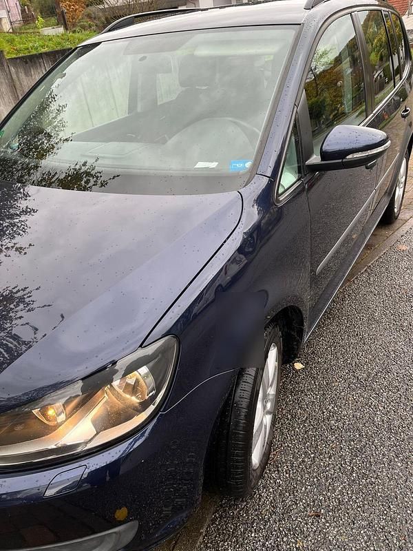 Gebraucht VW Touran 90 PS (66 kW) 2011 Blau Van / Kleinbus