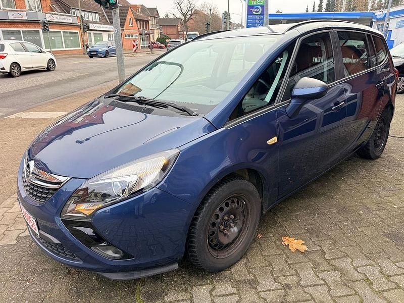 Blau Gebraucht 2015 Opel Zafira Tourer Edition Van / Kleinbus | 5.500 € (Fairer Preis) - Bild 1/4