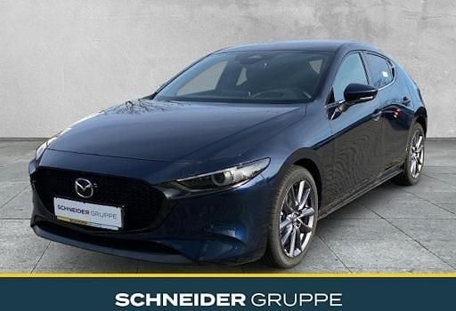 Gebraucht Mazda 3 Exclusive 150 PS (110 kW) 2025 Deep crystal blue Limousine