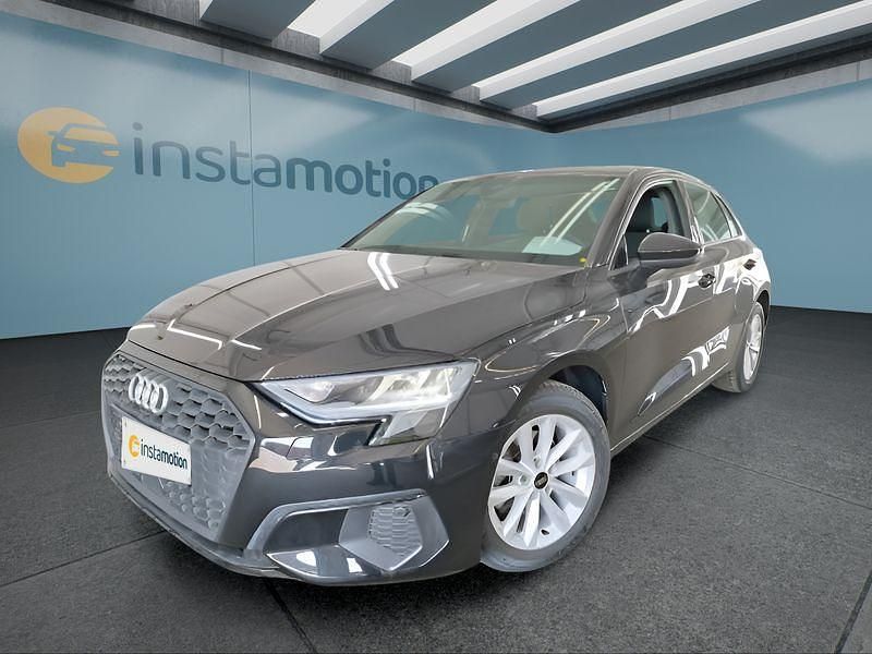Schwarz Gebraucht 2023 Audi A3 Sportback Limousine | 24.149 € (Fairer Preis) - Bild 1/4