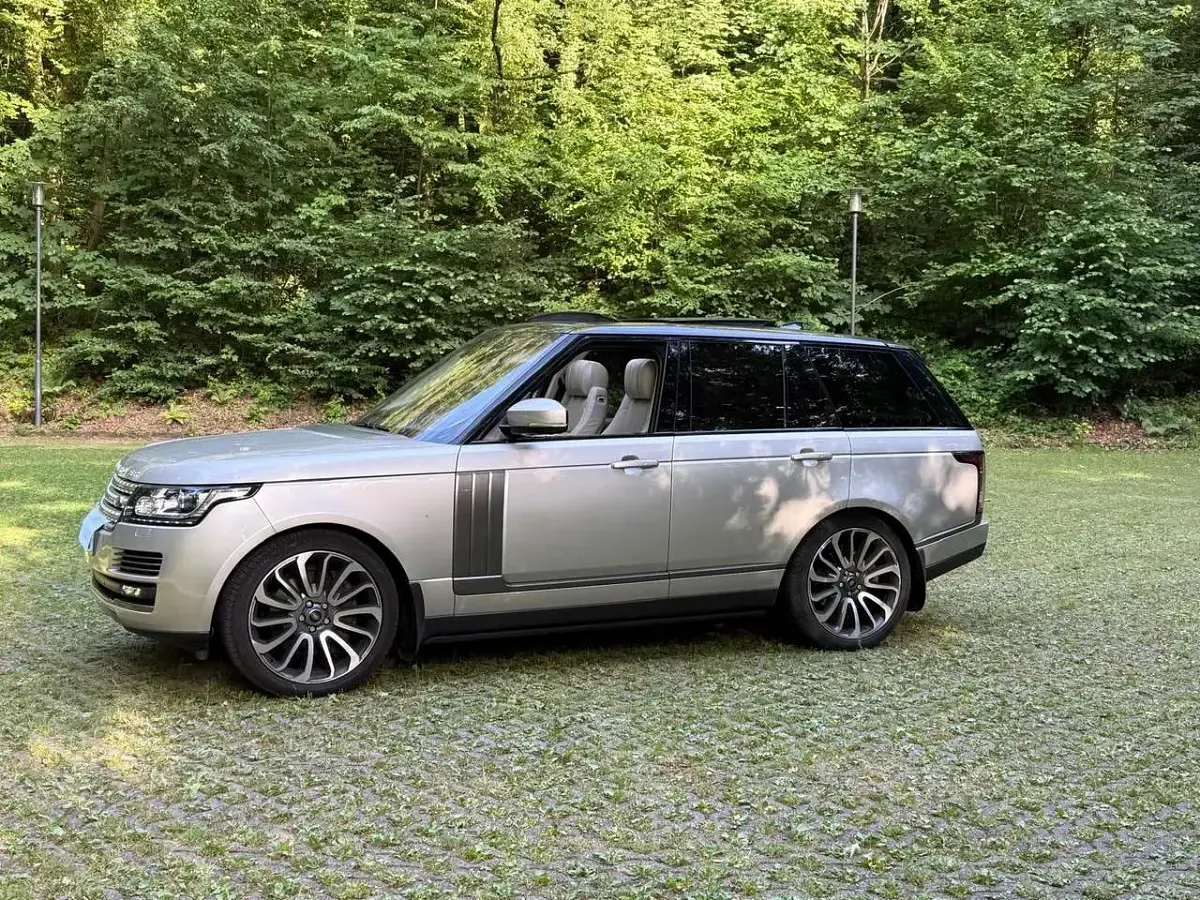 Gebraucht Land Rover Range Rover Autobiography 340 PS (250 kW) 2017 Beige SUV