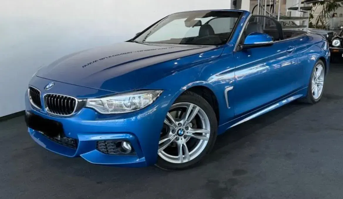 Gebraucht BMW 420 Cabriolet M Sport 183 PS (134 kW) 2015 Blau Cabrio