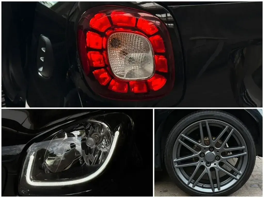 Occasion Smart ForTwo Cabrio Brabus 90 ch (66 kW) 2018 Noir Cabriolet