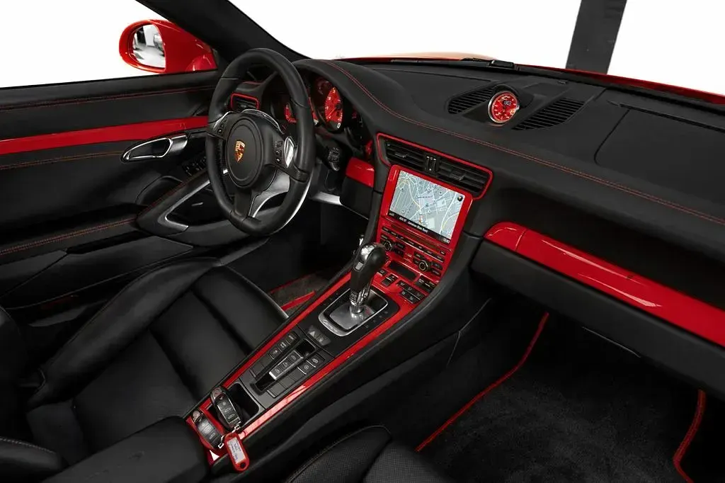 Gebraucht Porsche 991 349 PS (256 kW) 2013 Rot Cabrio