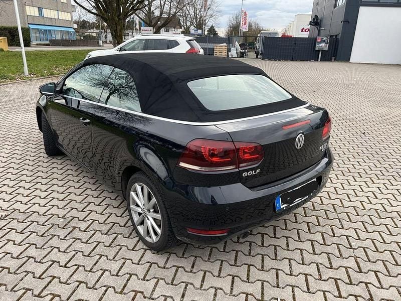 Gebraucht VW Golf Cabriolet LOUNGE 110 PS (80 kW) 2015 Schwarz Cabrio
