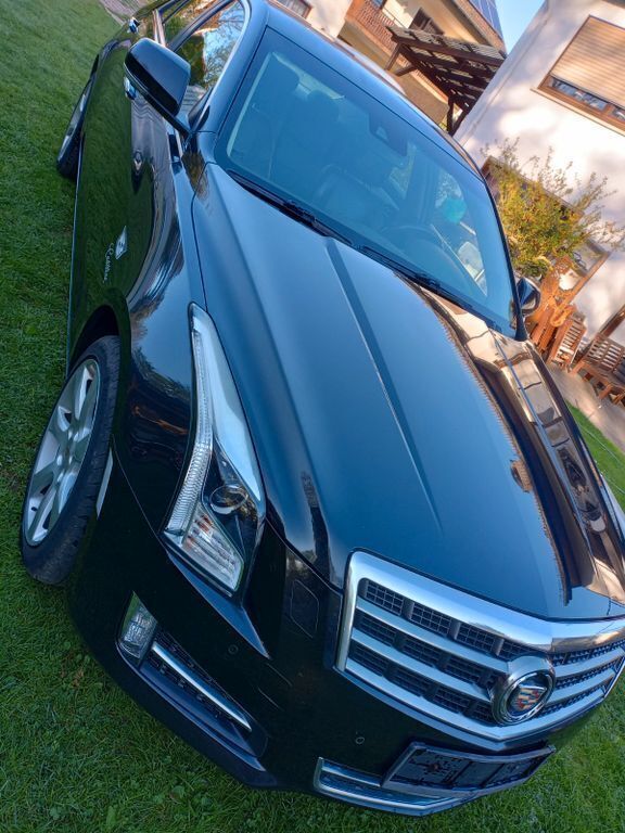 Schwarz Gebraucht 2013 Cadillac ATS Limousine | 11.999 € - Bild 1/4