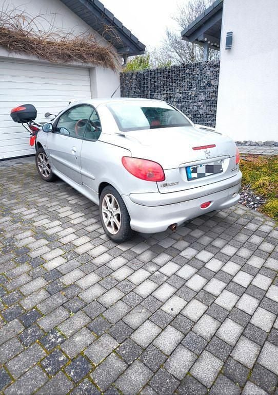 Silber Gebraucht 2005 Peugeot 206 CC Filou Cabrio | 700 € (Superpreis) - Bild 1/4