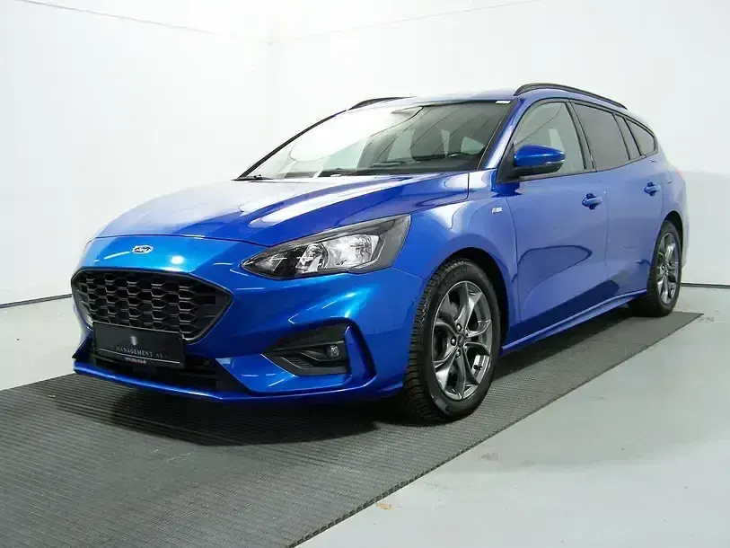 Gebraucht Ford Focus ST-Line 150 PS (110 kW) 2019 Blau Limousine