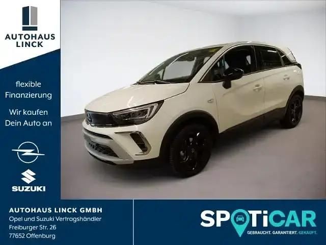 Weiss Gebraucht 2023 Opel Crossland Elegance SUV | 21.688 € (Etwas zu teuer) - Bild 1/4