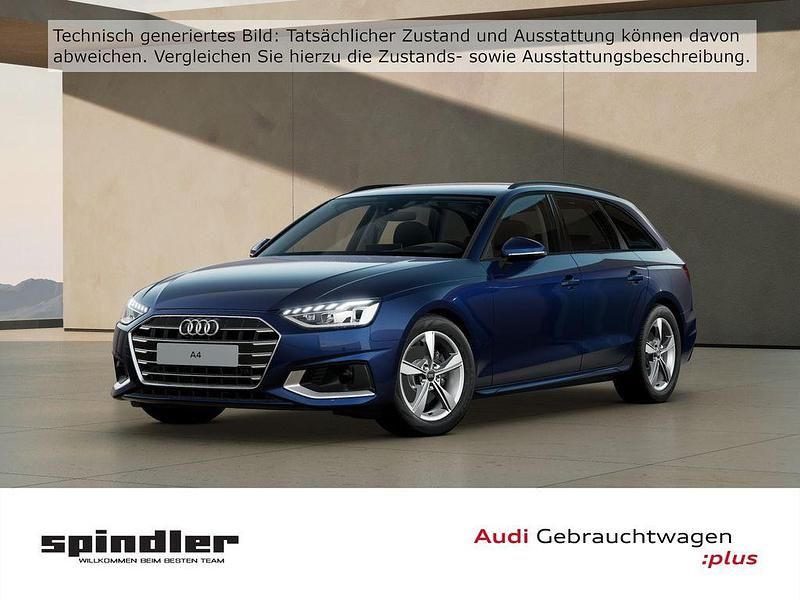 Navarrablau metallic Gebraucht 2025 Audi A4 Advanced Plus Kombi | 38.480 € (Etwas zu teuer) - Bild 1/4