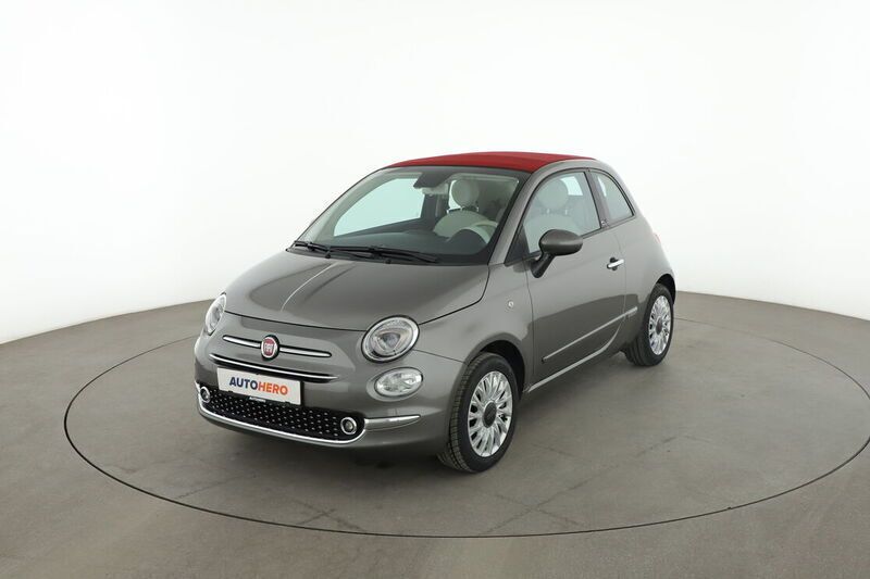 Grau Gebraucht 2020 Fiat 500C Lounge Cabrio | 11.370 € (Guter Preis) - Bild 1/4