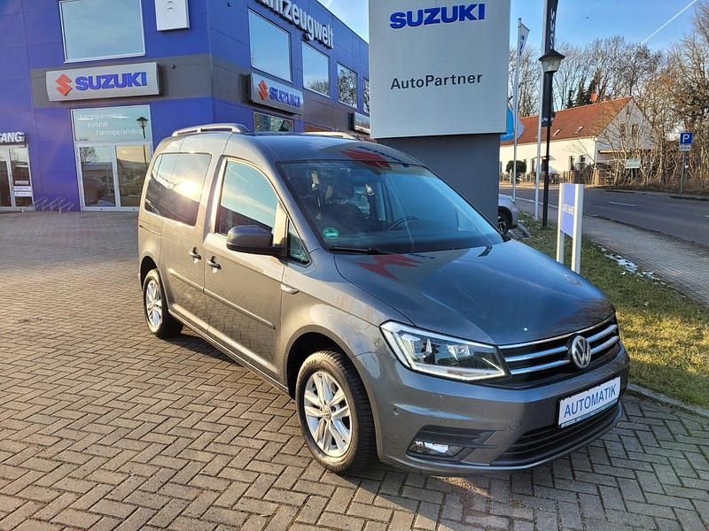 Gebraucht VW Caddy Comfortline 102 PS (75 kW) 2016 Indiumgrau metallic Van / Kleinbus
