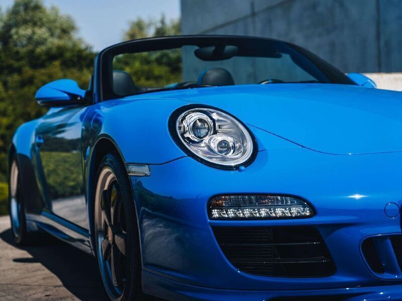 Gebraucht Porsche 997 408 PS (300 kW) 2011 Blau Cabrio