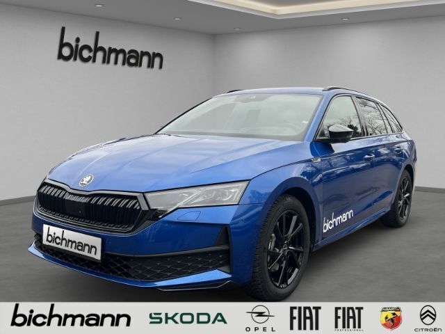 Raceblau metallic (blau) Gebraucht 2024 Skoda Octavia SportLine Kombi | 36.990 € (Fairer Preis) - Bild 1/4