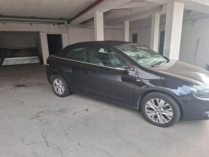 Schwarz Gebraucht 2013 VW Golf Cabriolet Life Cabrio | 8.600 € (Guter Preis) - Bild 1/4