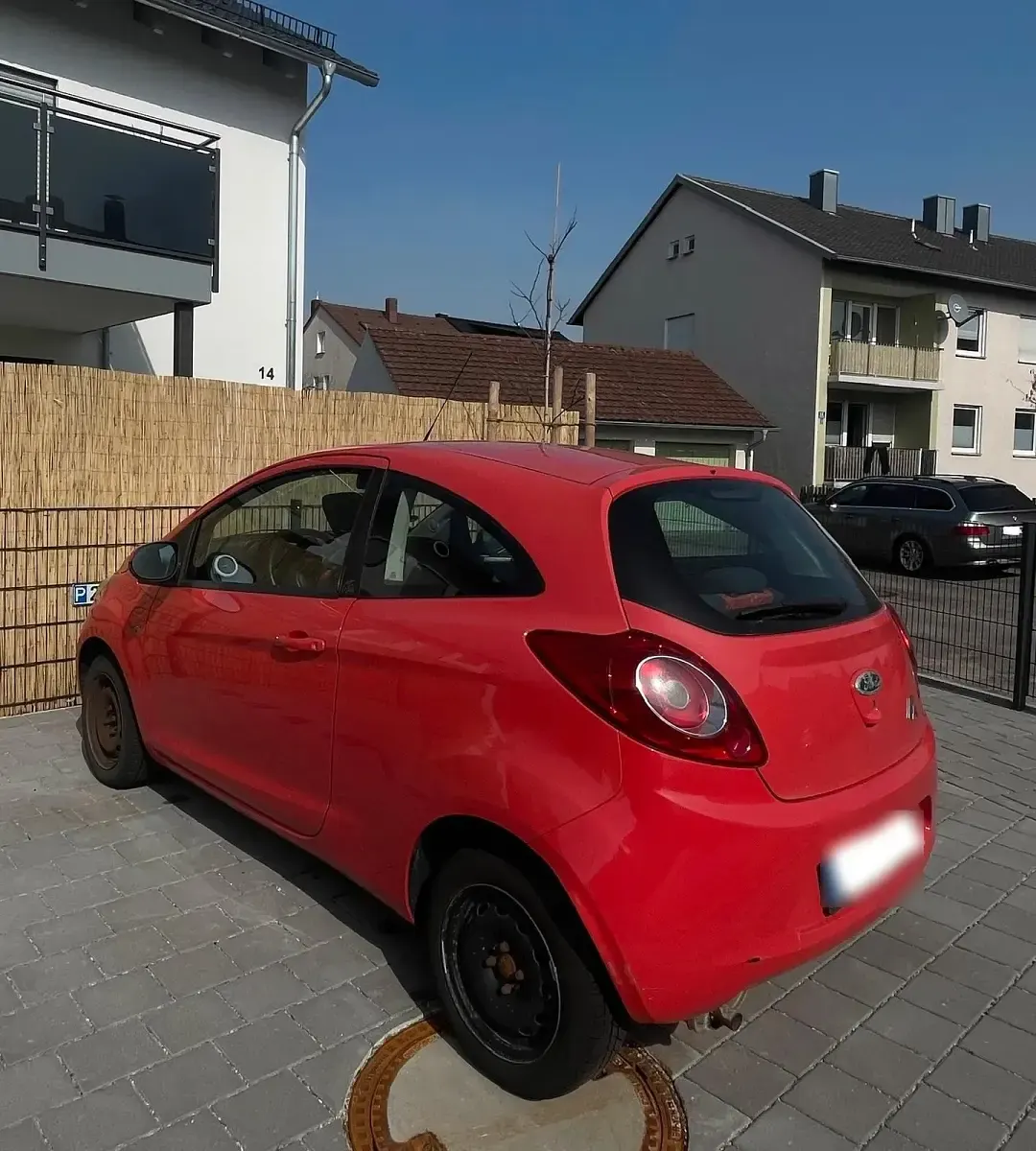 Gebraucht Ford Ka 69 PS (50 kW) 2008 Rot Kleinwagen