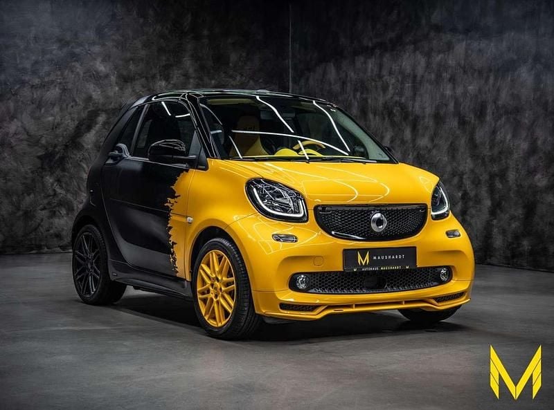 Gebraucht Smart ForTwo Cabrio Brabus 121 PS (88 kW) 2019 Schwarz Cabrio
