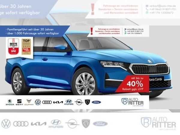 Blau Neu 2025 Skoda Octavia Selection Kombi | 30.990 € (Superpreis) - Bild 1/3