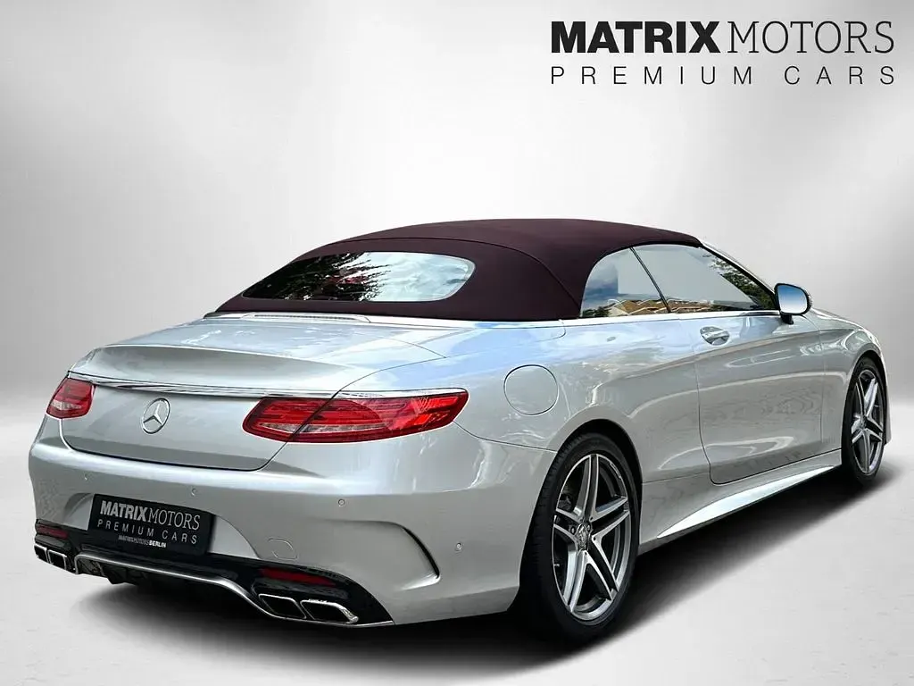 Gebraucht Mercedes S63 AMG AMG 585 PS (430 kW) 2016 Silber Cabrio