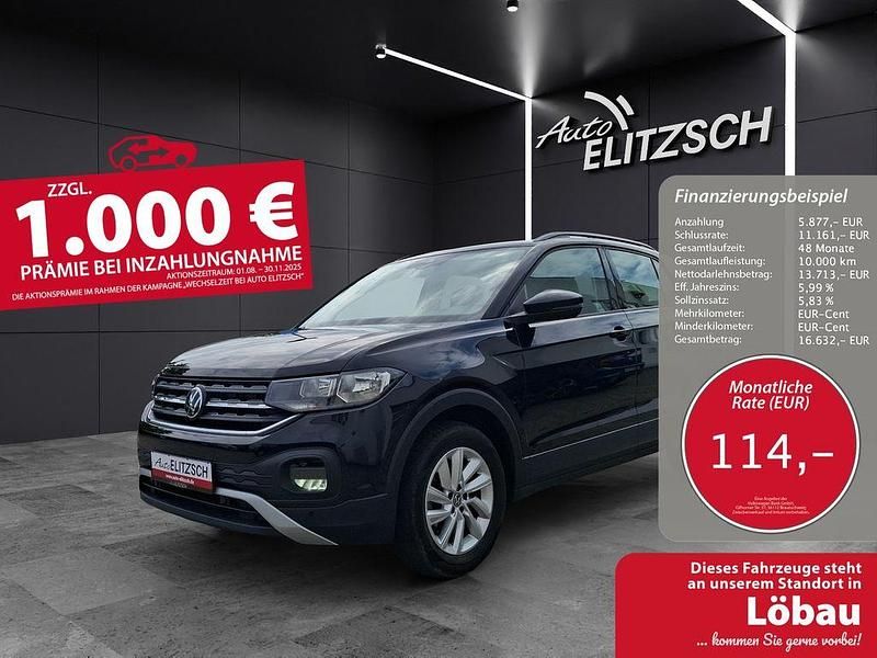 Schwarz Gebraucht 2022 VW T-Cross Life SUV | 19.590 € (Fairer Preis) - Bild 1/3