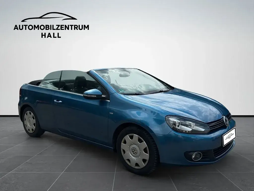 Gebraucht VW Golf Cabriolet Cup 160 PS (117 kW) 2014 Blau Cabrio